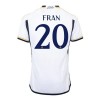 Camiseta de fútbol Real Madrid Fran 20 Primera Equipación 23-24 - Hombre